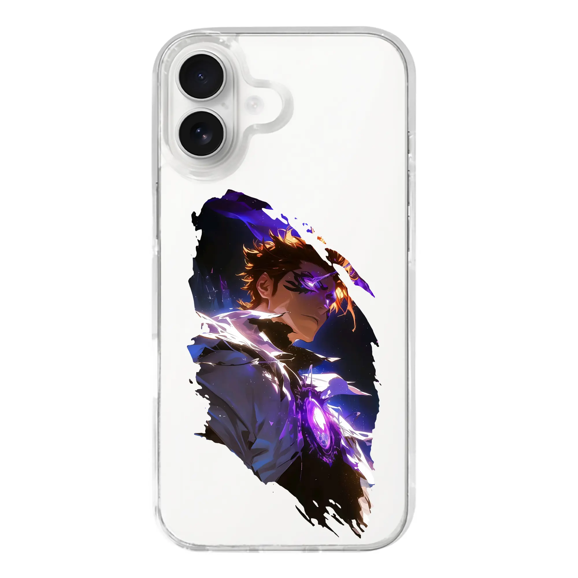 ブリーチ グッズ 藍染 惣右介 - iPhone 17シリーズ 透明スマホケース – 薄型・耐衝撃・精密フィット保護カバー